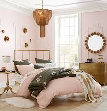 Trend Alert Blush Olive Featuring Our New Emily Meritt Collection Pottery Barn Blush Bedroom Decor Olive Green Bedrooms Girls Bedroom Green