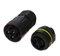 IP68 Waterproof LED Wire Harness 3 Pin Sockets Female Connector