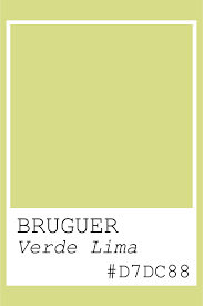 Bruguer Verde Lima D7dc88 Codigo De Cores Hex