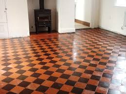 Restoring A Victorian Quarry Tiled Kitchen Floor In Rushden Quarry Tiles Kitchen Flooring Kitchen Floor Tile