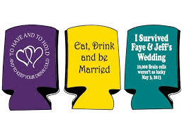 Here are funny wedding can koozie sayings always and also forever. Neoprene Wedding Koozies Wholesale Custom Cheap Wedding Coozie