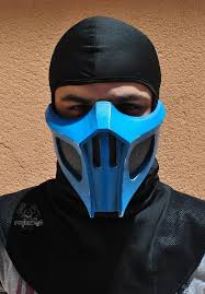 Do you like this video? Sub Zero Mortal Kombat Mask Replica Forjadict3d Fan Art Etsy