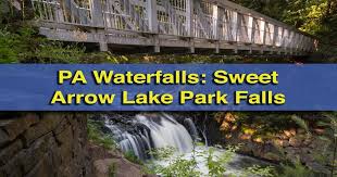 Hiking To The Waterfall At Sweet Arrow Lake Park In