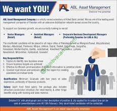 Our client base includes top tier asset management houses, global and boutique hedge funds. Allied Bank Limited Jobs Apply Online Abl Asset Management Company 2017 Business Growth Asset Management Management Company