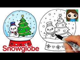 Check Out These Cute And Easy Step By Step Christmas Inspired How To Draw Videos To Use In Th Christmas Drawings For Kids Easy Christmas Drawings Cute Drawings