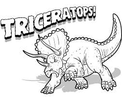 Funny dinosaur triceratops cartoon coloring pages for kids cute little triceratops dinosaur. Triceratops Dinosaur Coloring Page Free Printable Coloring Pages For Kids