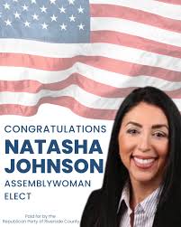 Congratulations Assemblywoman Elect Natasha Johnson!