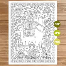 Pin On I Llove Llamas Coloring Book