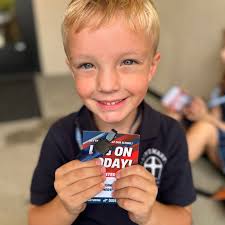 Woo hoo 🎉🎉🎉 our SMCS Fun Run kicked off TODAY with our new friends  Rocket-ship Randy and Jester Jenn! We're raising funds for operating costs  and financial retention incentives for SMCS teachers.