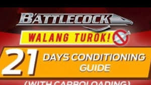 Battlecock Walang Turok 21 Days Conditioning Guide