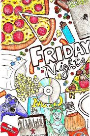 Friday Night And Pizza 3 Doodle Art Art Drawings Doodle Drawings