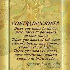 Contradicciones Dices Que Ama La Lluvia Pero Abres Tu Paraguas Cuando Llueve Proverbios Italianos Frases Pensando En Ti