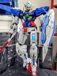 Finished My First Perfect Grade Kit In Time For My Fake Birthday Pg Exia Painted Build Extra Photos Included Gunpla
