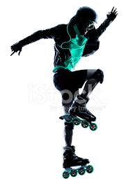 Schweifert ) is an independent city in the administrative district of lower franconia in the free state of bavaria. Man Roller Skater Inline Roller Blading Silhouette Stockfotos Freeimages Com