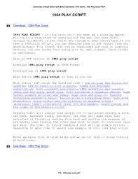 For more drama screenplay pdfs or robin. 1984 Play Script Download Fill Online Printable Fillable Blank Pdffiller