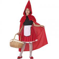 Disfraz Caperucita Roja Para Nina Envio En 24h