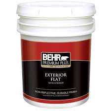 Medium Base Flat Exterior Paint