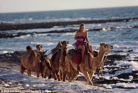 Camel milks pasteurisation method protects nutrients: Almost 37 Years After Robyn Davidson Took Four Camels Across The Australian Desert Her 2 700 Km Journey Finally Comes To The Screen In Tracks Starring Mia Wasikowska Daily Mail Online