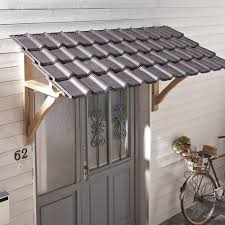 Auvent En Kit Standard L 200 X P 75 X H 110 Cm Auvents Maison Auvent Ferme Italienne