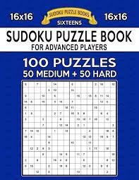 Come back every day for a fresh new online sudoku puzzle! Sudoku Puzzle Book For Advanced Players 100 16x16 Puzzles Medium And Hard Sixteens Series Books Sudoku Puzzle 9781082136658 Amazon Com Books