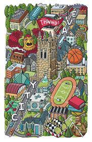 Saint Joseph S University Map Sju Map | Saint Joseph's University On Behance
