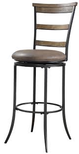 Bar stool in modern style. Hillsdale Stools Charleston Swivel Ladder Back Counter Stool Wayside Furniture Bar Stools