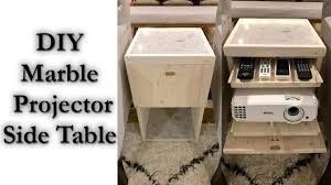 By electronics design group, inc. Marble Projector Side Table Diy Youtube