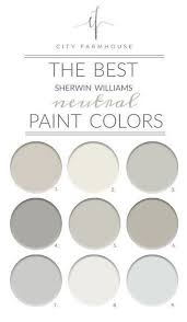 The Best Sherwin Williams Neutral Paint Colors Farmhouse Paint Colors Sherwin Williams Paint Colors Neutral Paint Colors