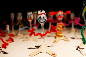 Hot edition toy story 4 forky plush 28cm stuffed soft doll kids girls boy gift. Toy Story 4 The Inside Story Of Forky