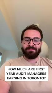 How much are first year audit managers earning in Toronto? #audit #big4