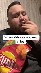Niños y su amor por las Lays Chips