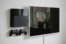 Ps4 Wall Mount Grip Bedroom Tv Wall Wall Mounted Tv Tv Wall Design
