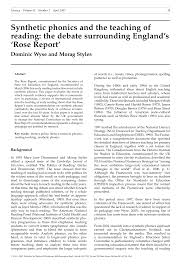 Inspectors will evaluate the extent to which. Https Www Edalive Com Wp Content Uploads 2011 04 Roseenquiryphonicspaperukla Pdf