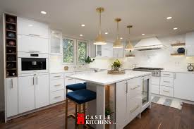 Classic white kitchen cabinets can brighten any kitchen design. Kitchen Remodeling Redesign Design Renovation
