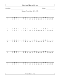 La Hoja De Ejercicios De Rectas Numericas De 0 A 100 Con Intervalos De A 1 De La Pagina De Hojas De Ejercicios De Rectas Numeric Recta Numerica Numerico Rectas