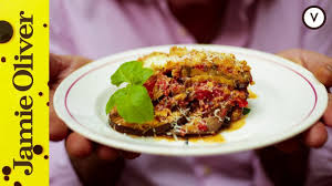 By layering them with parmesan and tomatoes and then baking them you get an absolutely moreish, scrumptious vegetable dish. Gennaro S Aubergine Parmigiana Recipe Video Jamie Oliver