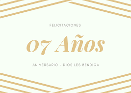 (el año pasado / pasar las vacaciones / grecia) 6. Felicitaciones De Aniversario De Bodas 7 Anos Boda De Lana Frasescumple
