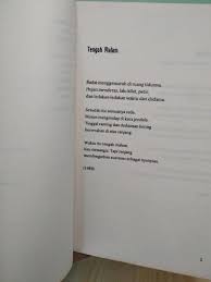 Selamat menunaikan ibadah puasa bagi sahabat muslim. Kumpulan Puisi Joko Pinurbo Selamat Menunaikan Ibadah Puisi