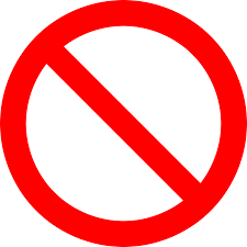 Free vector icons in svg, psd, png, eps and icon font. No Symbol Prohibition Sign Prohibited Symbol Free Image From Needpix Com