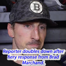 Is the captain of the Boston Bruins a liar? This reporter certainly appears  to imply it. Full details linked below.