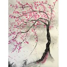 39 cherry blossom paintings ranked in order of popularity and relevancy. Buy Art For Less Cherry Blossom Tree By Ed Capeau Graphic Art On Wrapped Canvas Walmart Com Walmart Com