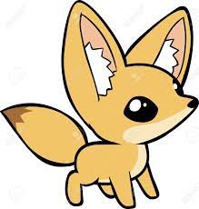 It is the smallest of the canines but has the largest ears in proportion to its body size. Fennec Fox Stock Photos Images Royalty Free Fennec Fox Images And Pictures Fox Line Art Fox Drawing Cute Fennec Fox