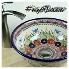 rectangular talavera bathroom sink