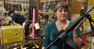 The act also banned magazines that could accommodate 10 rounds or more. Why The Ar 15 Is America S Gun Cbs News