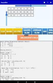 Is the dependence of one variable called free in gauss jordan? Gauss Jordan Elimination Calculator For Android Apk Download