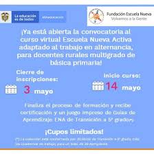 Del libro de matemáticas de 5 grado, si conoces a alguien que le pueda ayudar este. Formacion Virtual En Escuela Nueva Activa Ena Adaptada Al Contexto De Trabajo En Alternancia Secretaria De Educacion Y Cultura Del Tolima