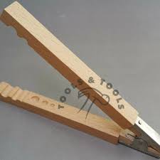 By placing the sheet of wood into water, the moisture and heat from the bending iron will reform the structure of the wood. Quality Wooden Bead Pearl Holder Pliers 5 12 Mm Beading Jewelry Wood Tool Tools N Tools Uk