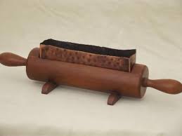 Vintage Rolling Pin Turned Into A Planter Rolling Pin Kitchen Recipe Holder Recipe Holder