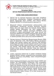 We have a large and every day growing universe of video clips where. Kenyataan Media Ketua Parti Pribumi Bersatu Malaysia Facebook