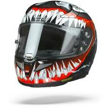 Find great deals on ebay for marvel motorcycle helmet. Hjc Rpha 11 Pro Marvel Venom 2 Motorcycle Helmet X Large Free Dark Shield Ebay